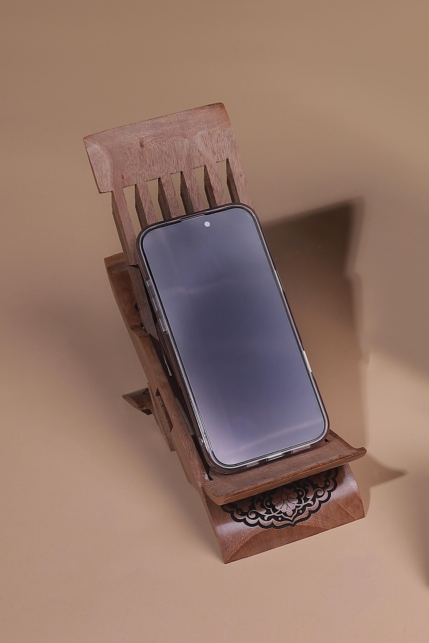 Handcrafted Foldable Wooden Bookstand – 22 × 9.5 cm