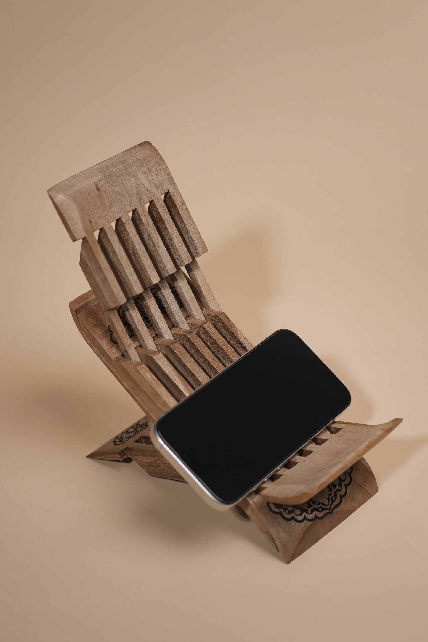 Handcrafted Foldable Wooden Bookstand – 25.5 × 12 cm