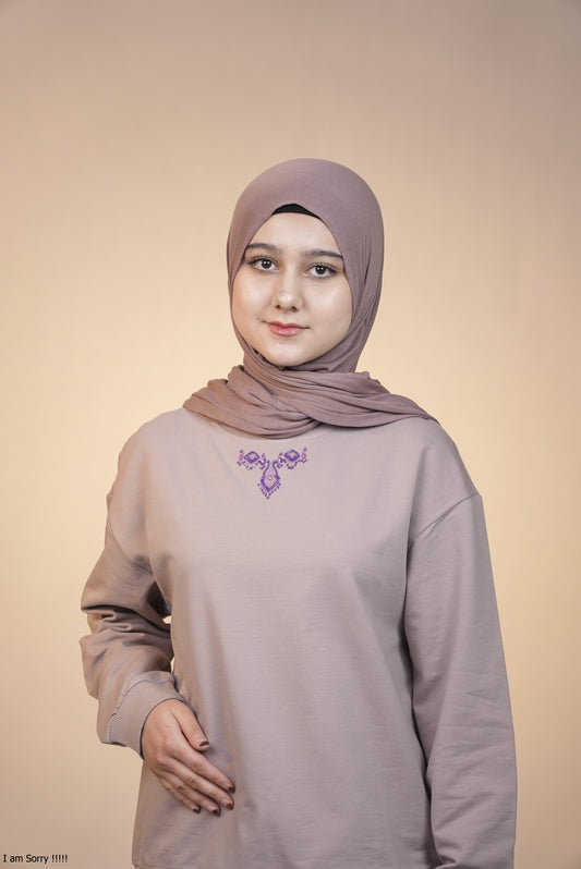 Ikat Festive - Lush Charm - Warm Rose – Hand-Beaded